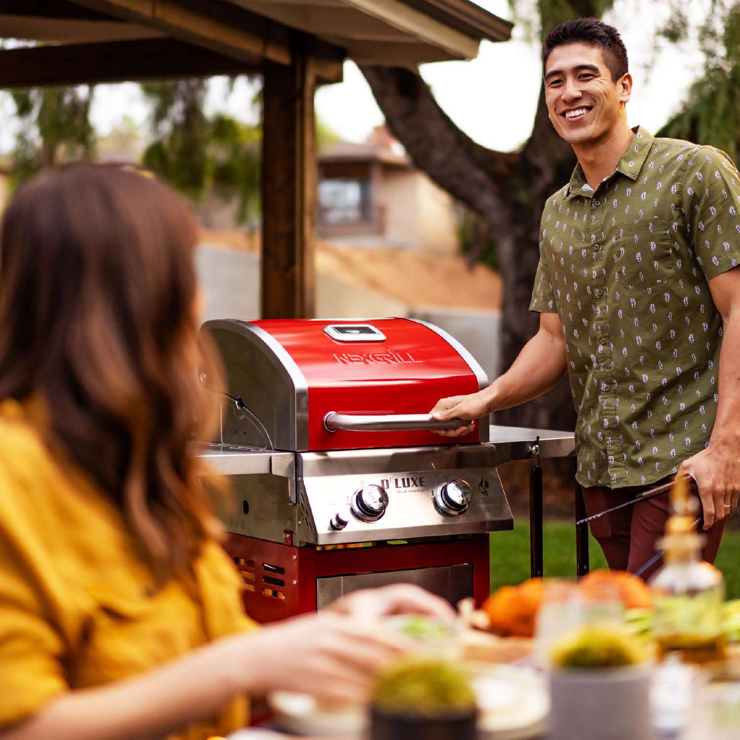 Amazon.co.jp: Nexgrill デラックス2バーナー プロパンバーベキュー